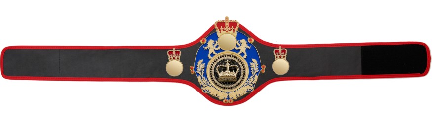 QUEENSBURY PRO LEATHER BLACK CHAMPION CROWN CHAMPIONSHIP BELT QUEEN/BLUE/G/BLKGEM - AVAILABLE IN 10+ COLOURS QUEENSBURY PRO LEATHER BLACK CHAMPION CROWN CHAMPIONSHIP BELT QUEEN/BLUE/G/BLKGEM - AVAILABLE IN 10+ COLOURS